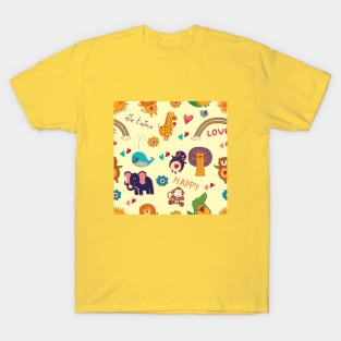 Safari pattern T-Shirt